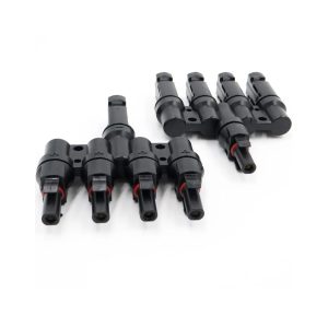 Conector Mc4 Cuádruple Para Paneles Solares