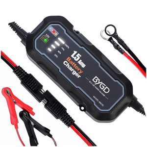 Cargador De Batería Inteligente Para Moto 12v 1.5a