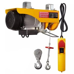 Aparejo Malacate Guinche Eléctrico 600 Kilos 12m Linga