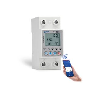 Llave Protector Alto/bajo Voltaje Y Tensión Tuya Smart Wifi