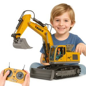 Excavadora A Control Remoto Con Sonido Y Luces 17ch