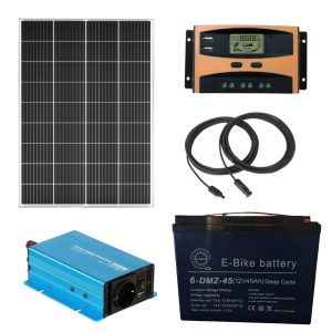 Kit Solar Fotovoltaico Camping