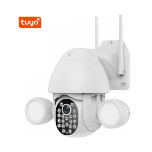 Cámara Exterior Ptz Wifi Seguridad Inalámbrica Ip 3mp Tuya
