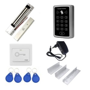Kit Cerradura Magnética Control Acceso Wifi Cerrojo 350lbs