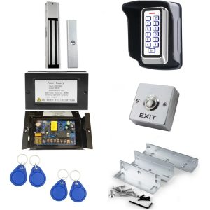 Kit Control de Acceso Exterior 350Lbs Fuente 3A