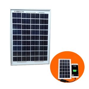 Cargador Celular Con Panel Solar 10w 2 Puertos Usb