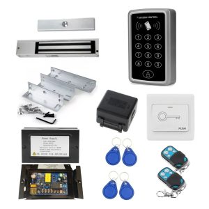 Kit Cerradura Magnética Wifi Apertura Con Control Y Celular