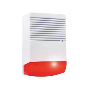 Sirena Exterior Para Alarma Potente 12v Con Luz