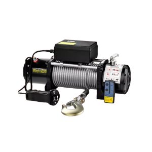 Malacate Guinche Sacapeludo Eléctrico 6000lb 12v (2721 Kg)