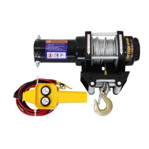 Malacate Guinche Sacapeludo Eléctrico 4500lb 12v (2040 Kg)