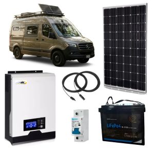 Kit Solar Fotovoltaico Frigobar Litio